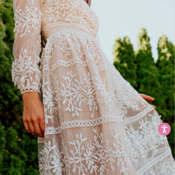 Ivy City Co Other - Sicily dress champagne lining